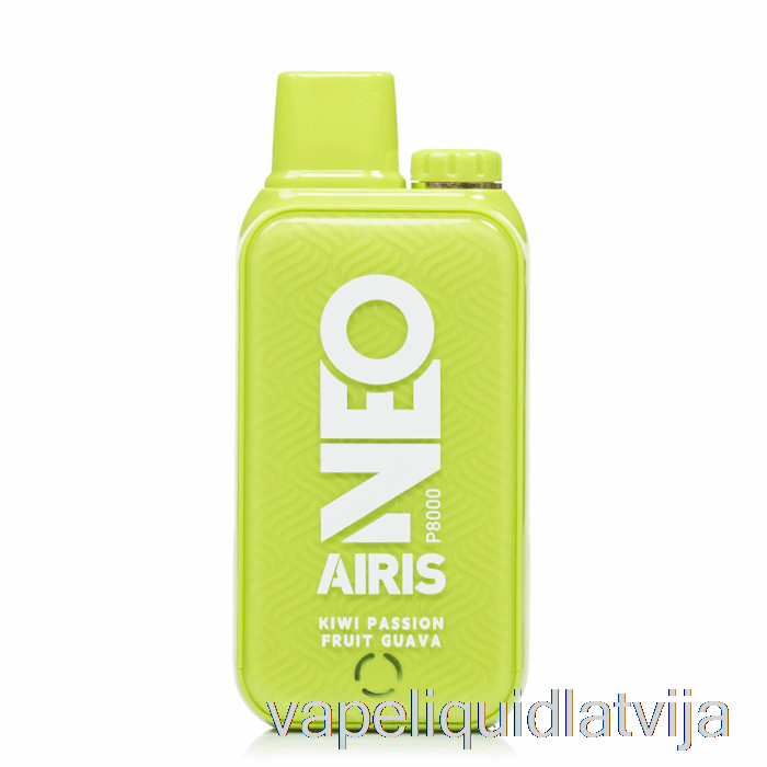 Airis Neo P8000 Vienreizējās Lietošanas Kivi Marakujas Gvajava Vape šķidrums